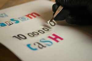 ransom note shutterstock